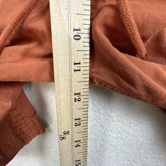 Arbor Shorts Mens 36 Orange 1995 Men Chino Pull On Casual Shorts Drawstring - Picture 3 of 9